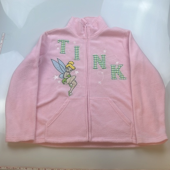 Disney Jackets & Blazers - Disney TINK Embroidered Full Zip Hoodie S119-45